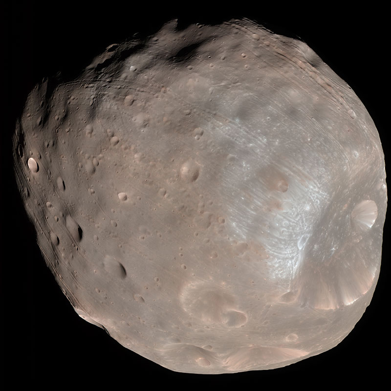 Phobos from MRO (NASA/JPL 2008)