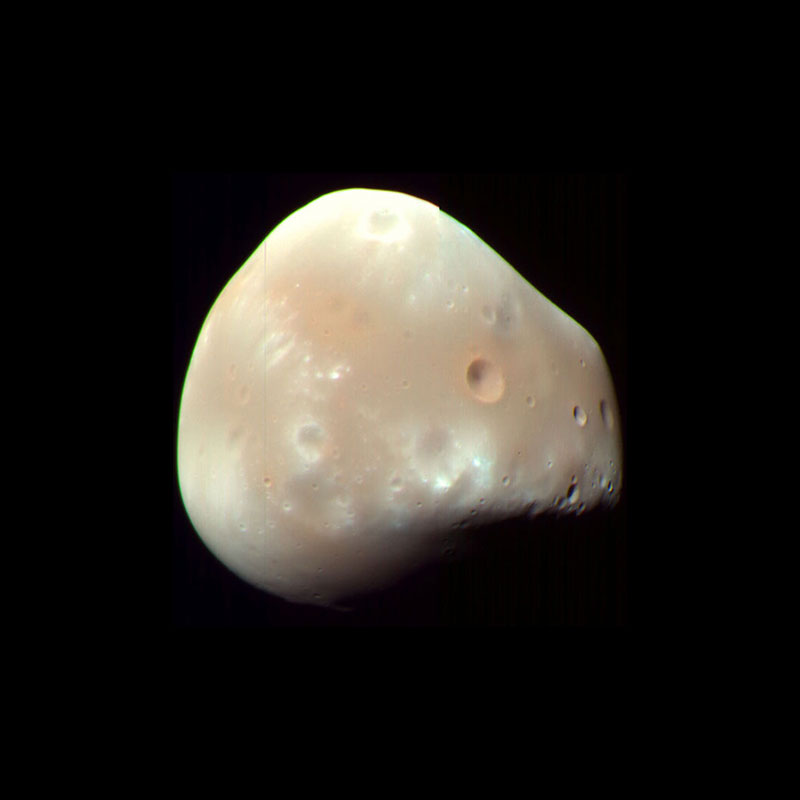Deimos from MRO (NASA/JPL 2009)